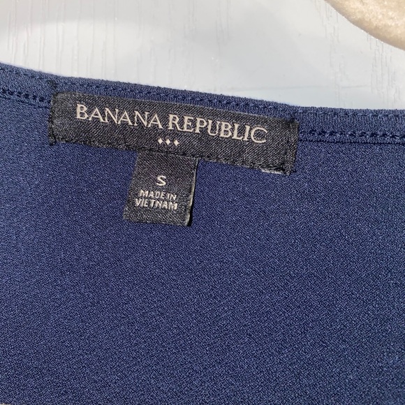 Banana Republic Navy Blouse - Picture 2 of 4